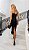 Vestido Midi Tubinho de Crepe Preto Mel - Imagem 3