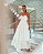 Vestido Midi de Renda Off-White Infinito - Imagem 1