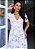 Vestido de Renda Branca e Forro Nude Fabuloso - Imagem 3