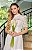 Vestido Midi Off White Renda com Guipir Encanto - Imagem 2