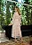 Vestido Midi Off White em Guipir com Manga Longa Jaine - Imagem 4
