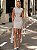 Vestido Curto em Crepe  Recortes Cut-Out na Cintura Micaela - Imagem 5