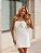 Vestido Mini de Crepe Alfaiataria Off-White - Imagem 3