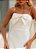 Vestido Mini de Crepe Alfaiataria Off-White - Imagem 4