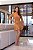 Vestido Curto Ocre Nude Bel - Imagem 1