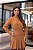 Vestido Curto Ocre Nude Bel - Imagem 7
