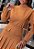 Vestido Curto Ocre Nude Bel - Imagem 3
