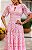 Vestido Midi Rosa de Renda Ana - Imagem 3