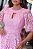 Vestido Midi Rosa de Renda Ana - Imagem 5