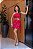 Vestido Curto de Crepe Vermelho Sofie - Imagem 1