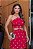Vestido Curto de Crepe Vermelho Sofie - Imagem 2