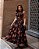 Vestido Midi Floral com Fundo Escuro Pabline - Imagem 1