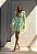 Vestido Curto Verde Renda Guipir Bianca - Imagem 2