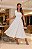 Vestido Branco Off White Midi Godê Aliança - Imagem 4
