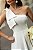 Vestido Branco Off White Midi Godê Aliança - Imagem 9