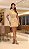 Vestido Curto de Tweed Caramelo Chanel - Imagem 1