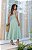 Vestido Midi de Crepe Verde Olivia - Imagem 3