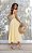 Vestido Midi de Crepe Amarelo Olivia - Imagem 3