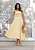 Vestido Midi de Crepe Amarelo Olivia - Imagem 7