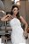 Vestido Midi em Crepe Branco Bordado Noémie - Imagem 3