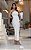 Vestido Midi em Crepe Branco Bordado Noémie - Imagem 1
