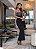 Vestido Midi de Crepe Preto Scarlet - Imagem 1
