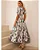 Vestido Midi Floral Exclusivo Em Crepe Dreamy - Imagem 3