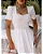Vestido Midi Off White Manga Bufante e Decote Coração Bianca - Imagem 2