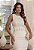 Vestido Curto Crepe Off-white Briany - Imagem 3