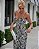 Vestido Midi em Guipir Bicolor Paloma - Imagem 2