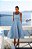 Vestido Midi Azul com Laço Jasmim - Imagem 1