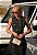 Vestido Midi Preto Renda Bordada Lari - Imagem 3
