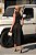 Vestido Midi Preto Renda Bordada Lari - Imagem 4