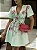 Vestido Curto Cru em Crepe com Estampa Floral Gardenia - Imagem 2