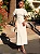 Vestido Midi Off White Renda Classic - Imagem 1