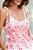 Vestido Curto Floral Rosa Jardim - Imagem 2