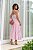 Vestido Midi Laço Jardim Rosa - Imagem 7