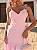 Vestido Midi Laço Jardim Rosa - Imagem 2