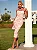 Vestido Midi Floral Drapeado Damy - Imagem 1