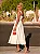 Vestido Midi Off White Morango Bloom - Imagem 3