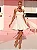 Vestido Curto Off White Cereja Dream - Imagem 1