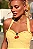 Vestido Curto Laise Amarelo Cerejas - Imagem 4