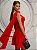 Vestido Curto de Crepe Vermelho Clarissa - Imagem 5
