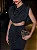 Conjunto Midi de Malha Preto Vick - Imagem 2