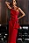Vestido Midi Alfaiataria Tomara que caia Com Laço e Brilho - Imagem 3