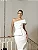 Vestido Midi Peplum off white Mare - Imagem 4