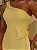 Vestido Midi Laço na Cintura Amarelo Charme - Imagem 3