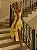 Vestido Midi Laço na Cintura Amarelo Charme - Imagem 4