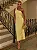 Vestido Midi Laço na Cintura Amarelo Charme - Imagem 1