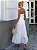 Vestido Midi de Renda Off-White Daiany - Imagem 3